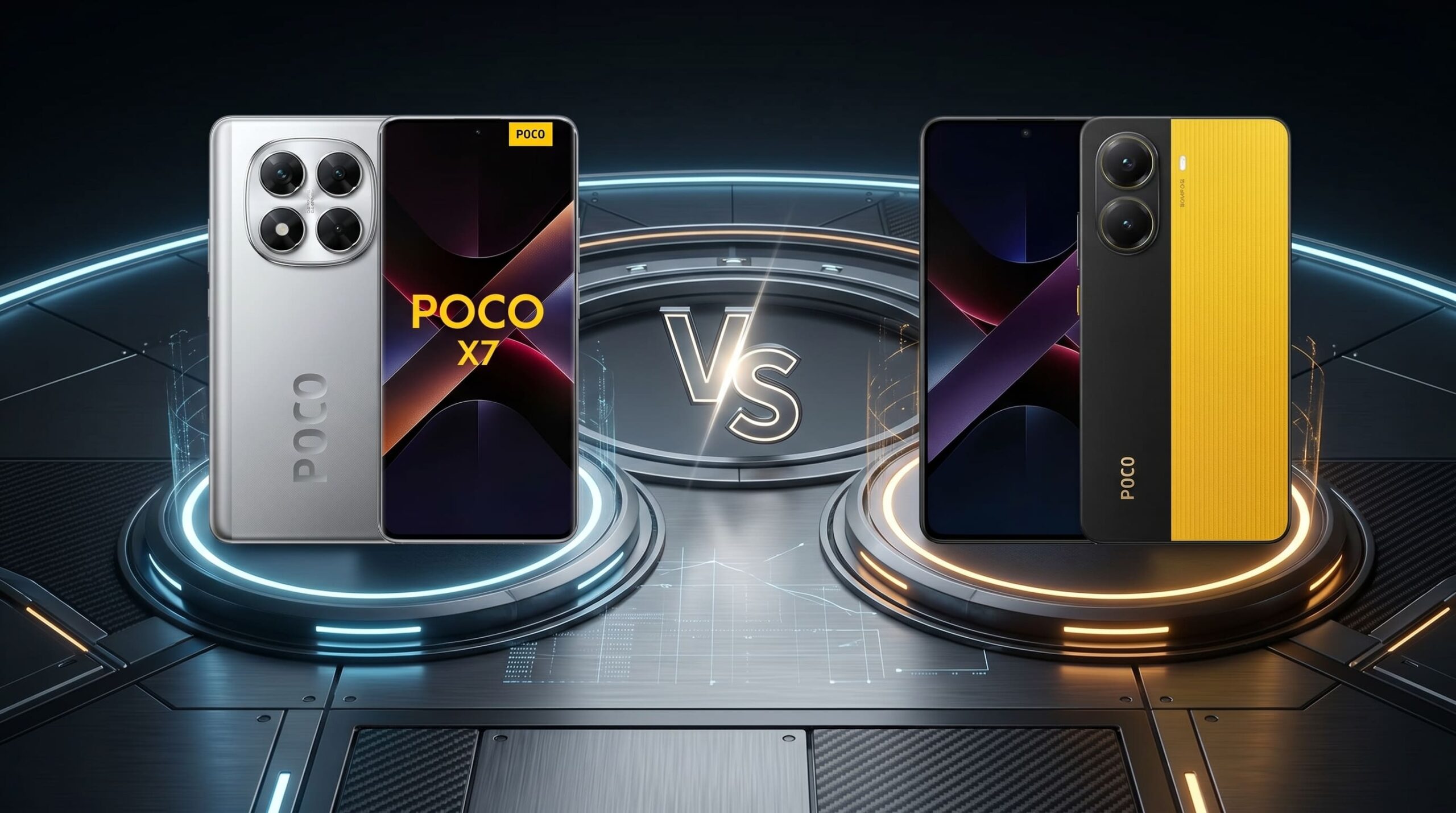 Poco X7 vs Poco X7 Pro