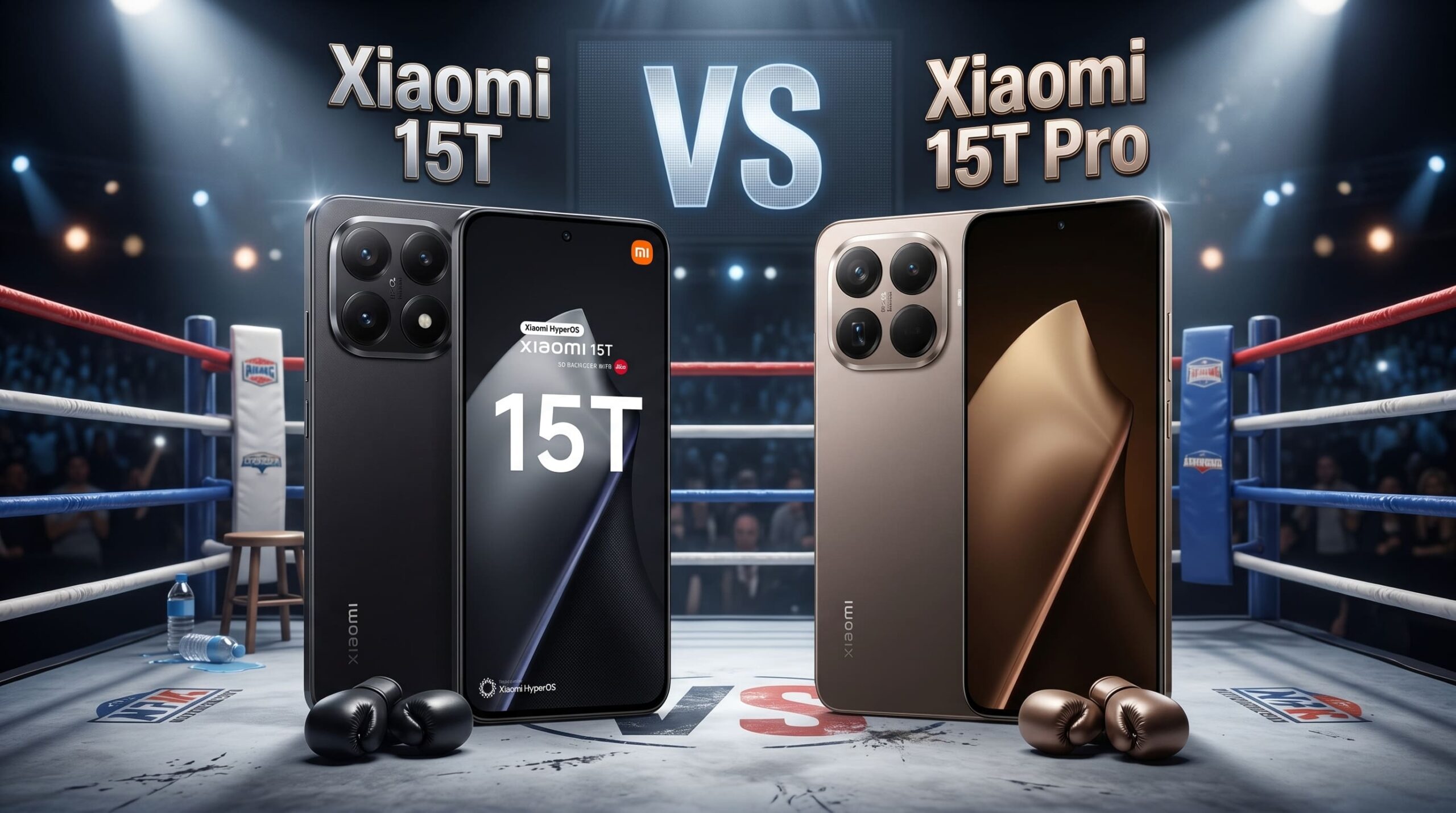 Xiaomi 15T vs Xiaomi 15 Pro